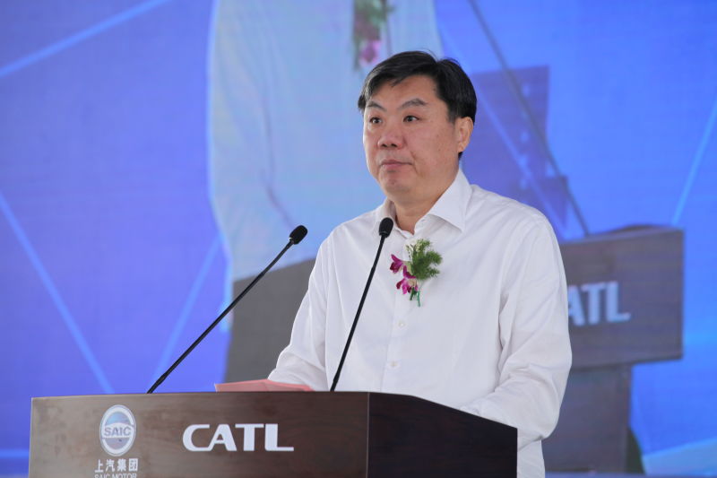 one体育的官方网站与宁德时代产业化合作项目奠基